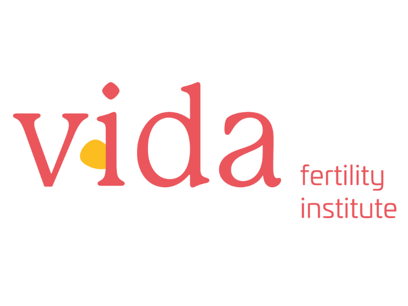 Лого клинике Vida fertility institute у Шпанији – специјализовани центар за вантелесну оплодњу (IVF) и репродуктивну медицину